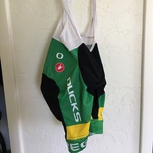 COPY - University of Oregon club cycling bibs